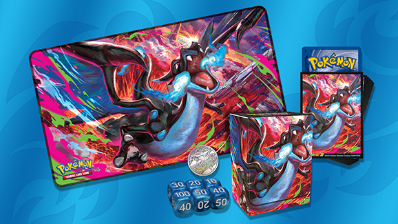 Pokemon Mega Charizard X ex, 4 Ultra-Premium Collection Box Case