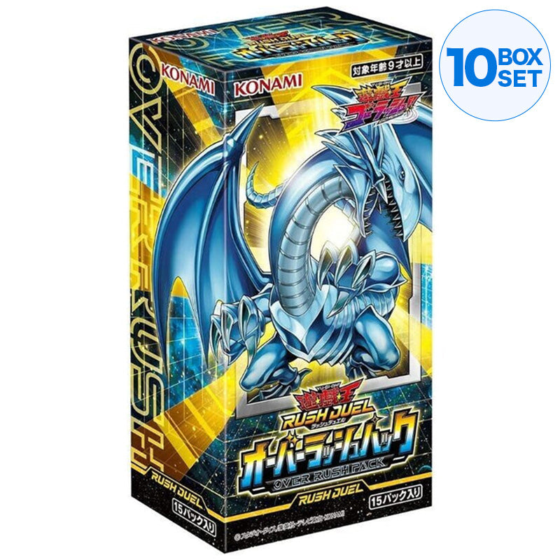 Konami Yu-Gi-Oh OCG Rash Duel Over Rush Pack Box TCG JAPAN OFFICIAL