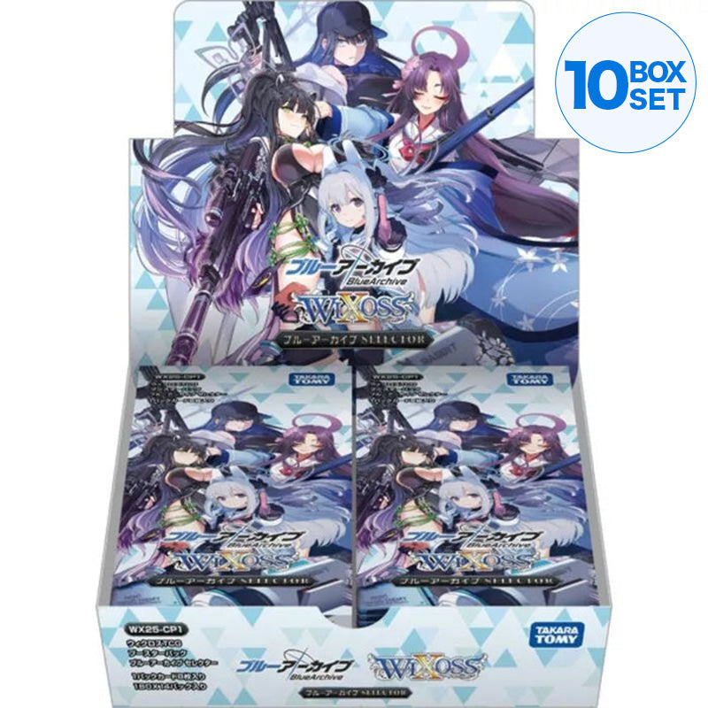 Wixoss Blue Archive Selector Booster Box TCG JAPAN OFFICIAL