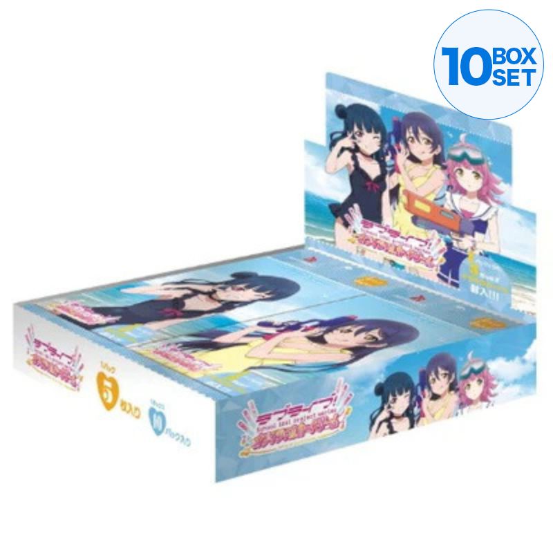 Love Live! Official Card Game Summer Begins. Booster Pack Box TCG JAPAN OFFICIAL