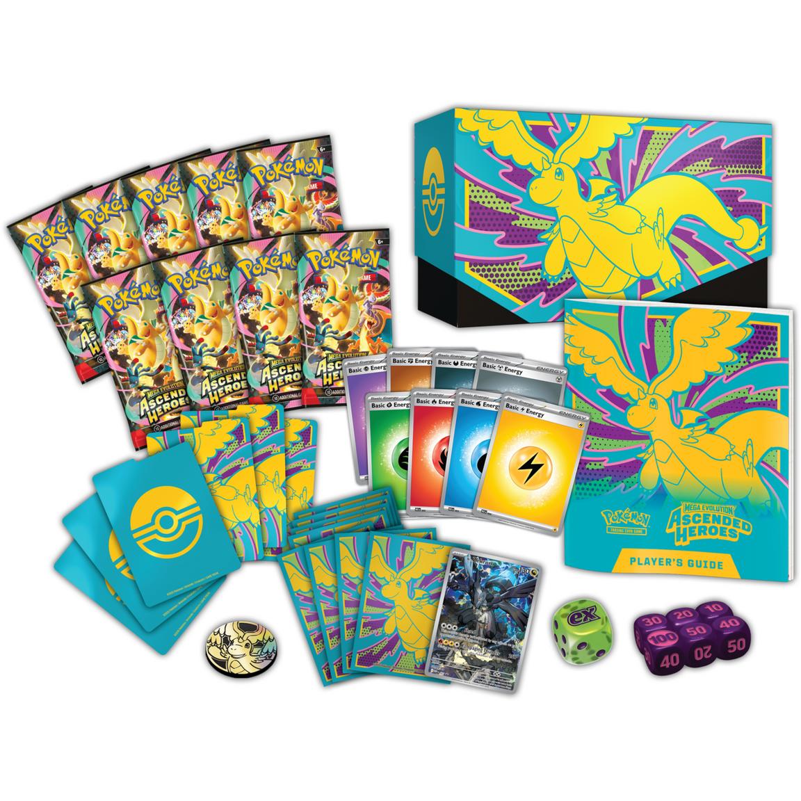 Pokemon Mega Evolution Ascended Heroes, Elite Trainer Box (ETB)