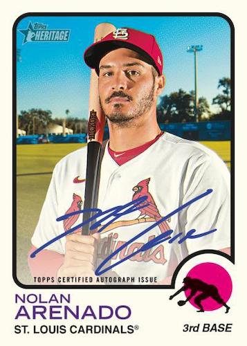 2022 Topps Heritage Hobby Baseball, Pack