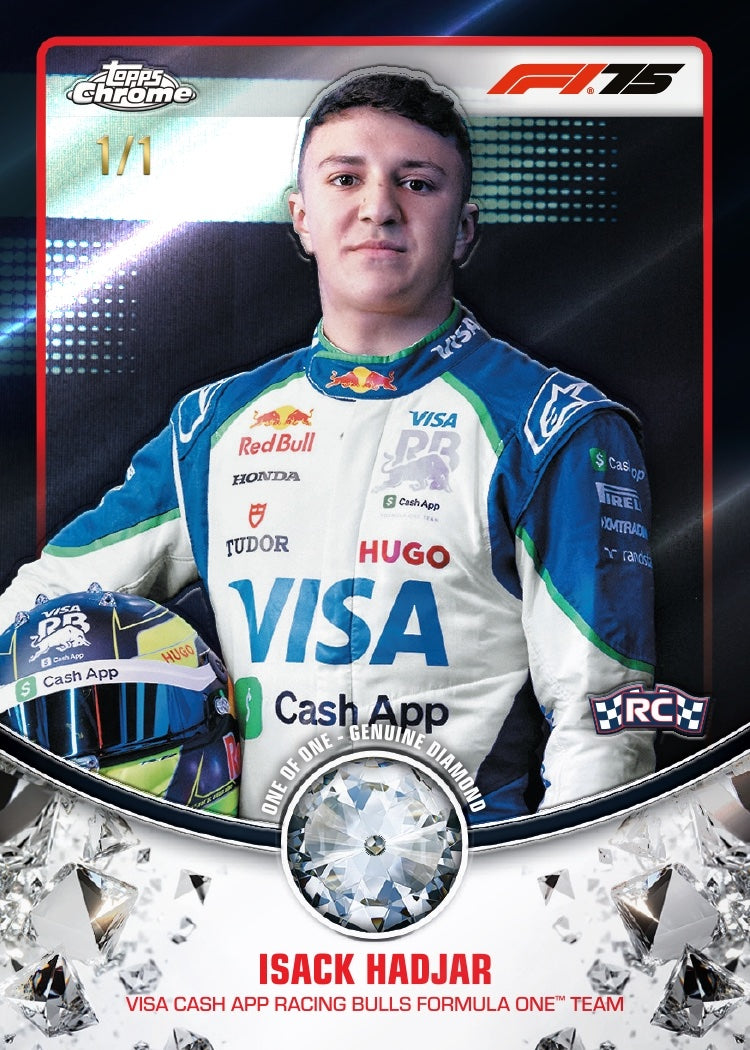 2025 Topps Chrome Formula 1 Racing Hobby, Pack