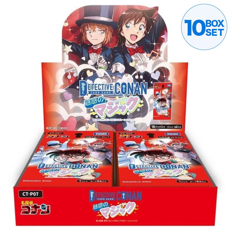 Detective Conan Enchanting Magic CT-P07 Booster Pack Box TCG JAPAN OFFICIAL