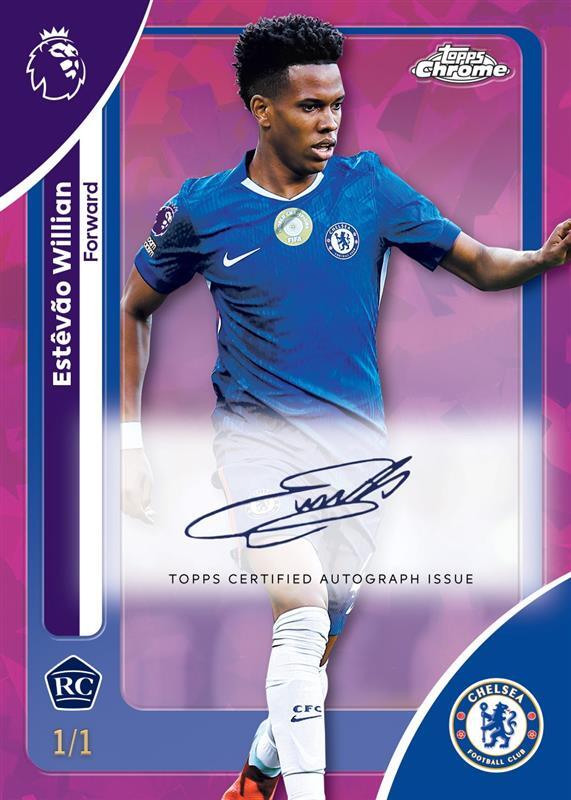 *LAST CASE* 2026 Topps Chrome Premier League Soccer Sapphire Edition, 10 Box Case