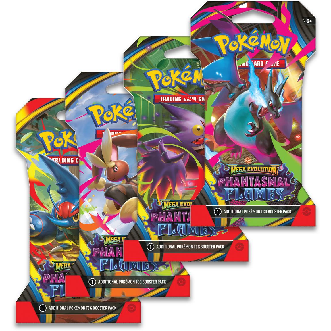 Pokemon Mega Evolution Phantasmal Flames, Blister Pack (Random)