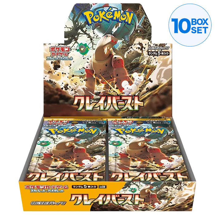 Pokemon Card Game Scarlet & Violet Booster Pack Clay Burst BOX sv2D Japanese