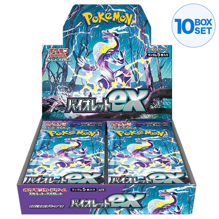 Pokemon Card Game Scarlet & Violet Booster Pack Violet ex BOX sv1V JAPAN