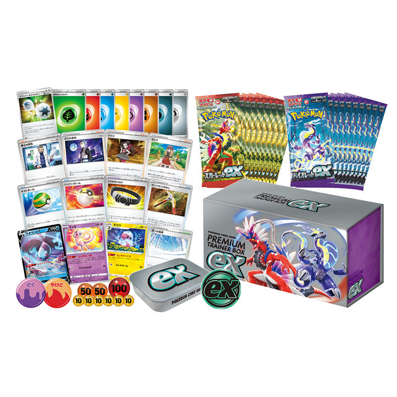 Pokemon Card Game TCG Scarlet & Violet Premium Trainer BOX ex JAPAN OFFICIAL