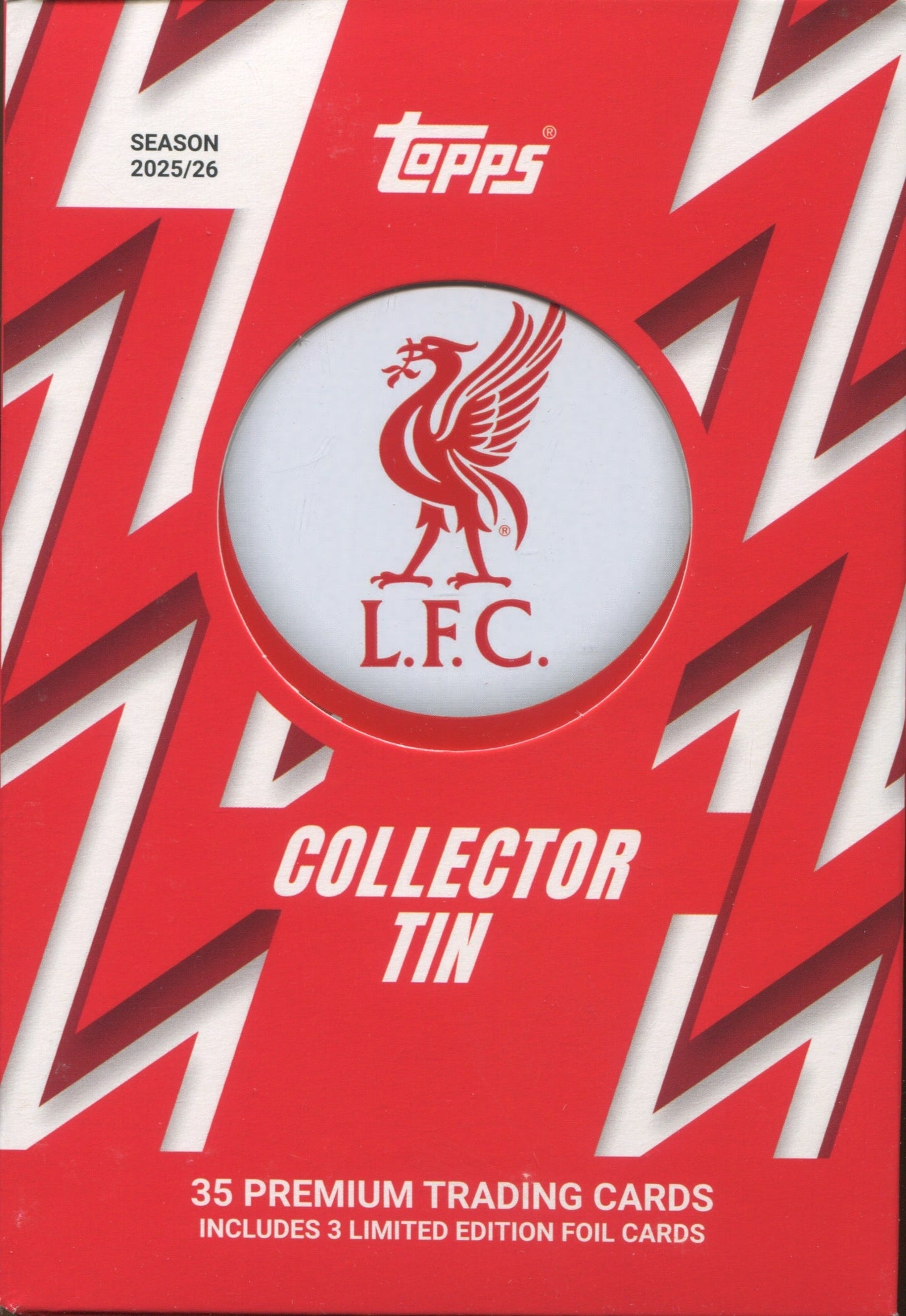 2025-26 Topps Liverpool Soccer, Collector Tin