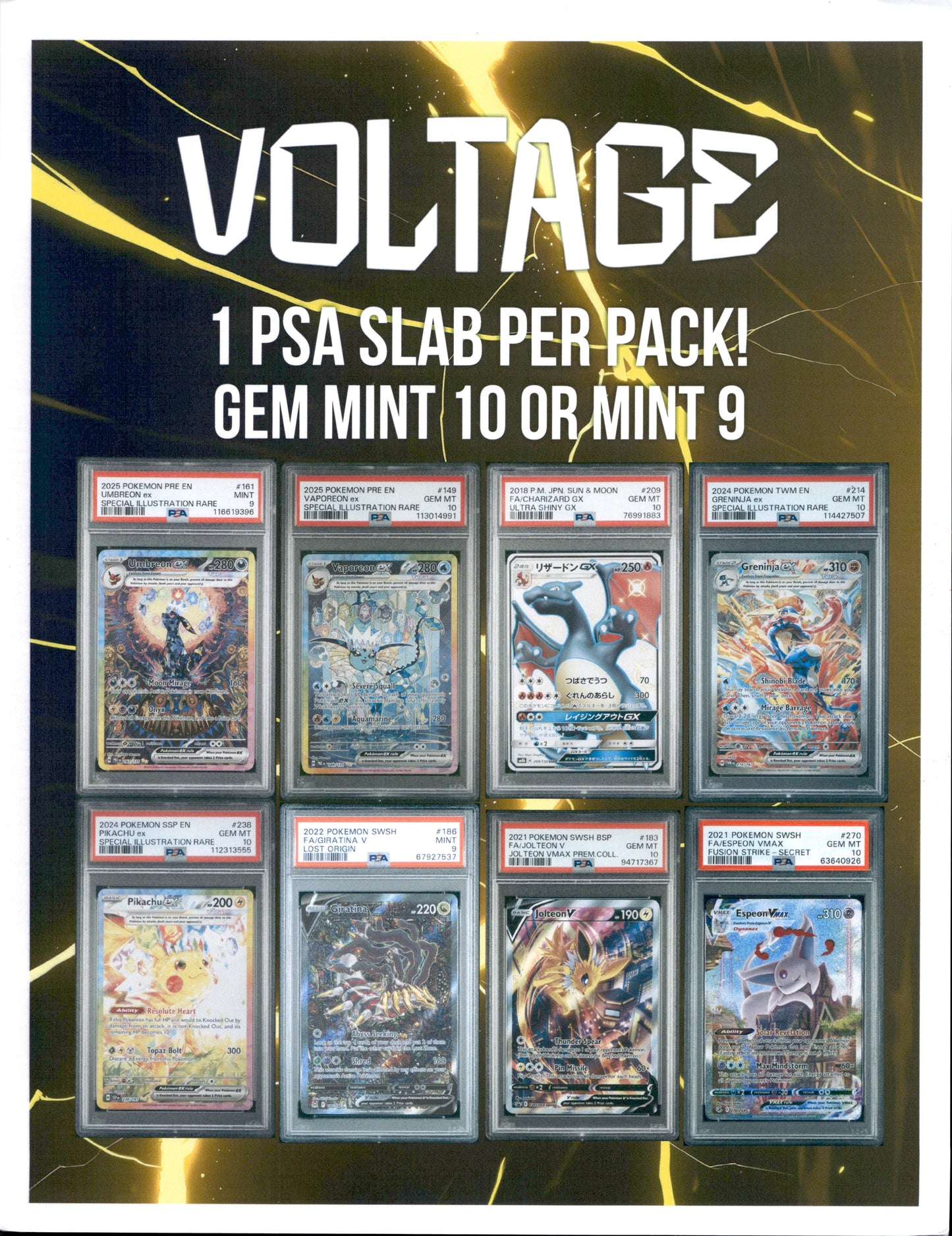 Cardsaway Pokemon Voltage, Buyback Box