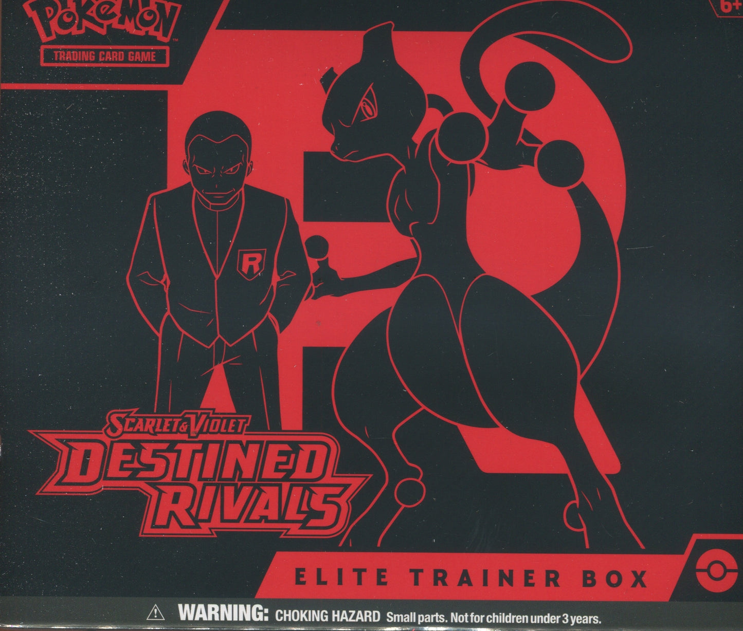 Pokemon Scarlet & Violet Destined Rivals, Elite Trainer Box (ETB)