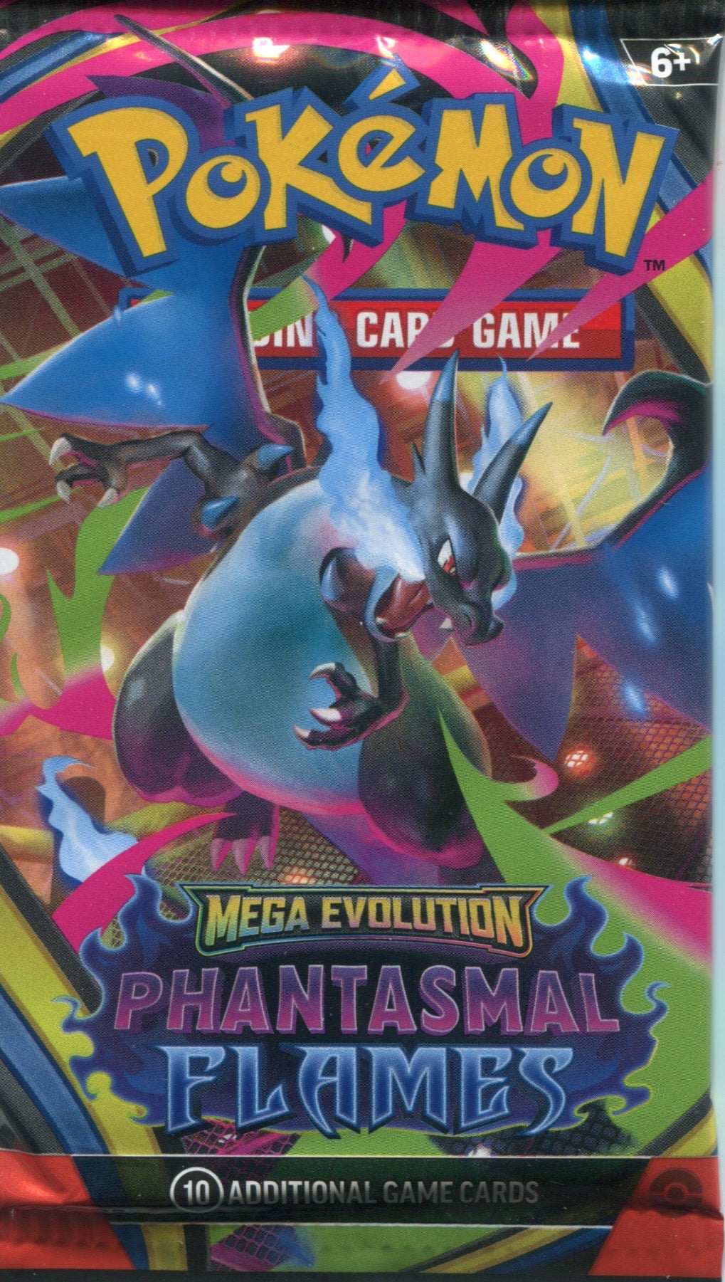 Pokemon Mega Evolution Phantasmal Flames, Booster Pack