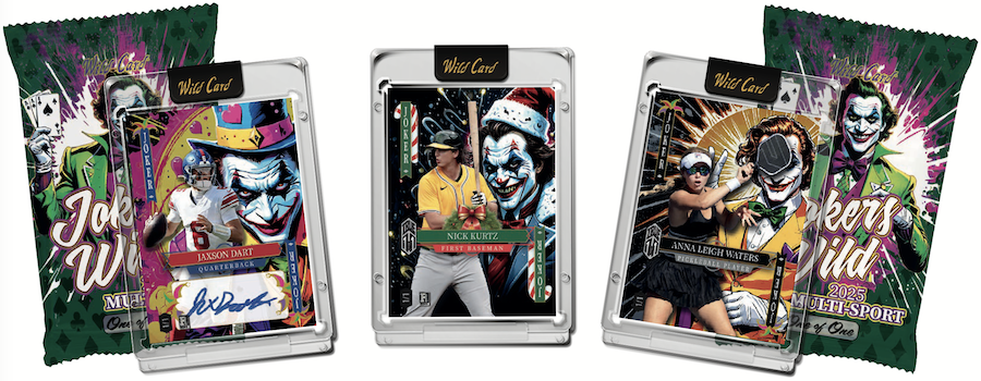 2025 Wild Card Joker's Wild Multi-Sport God Brick, Box