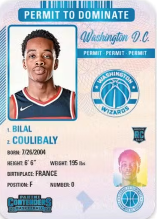 2023-24 Panini Contenders Basketball Hobby, Pack