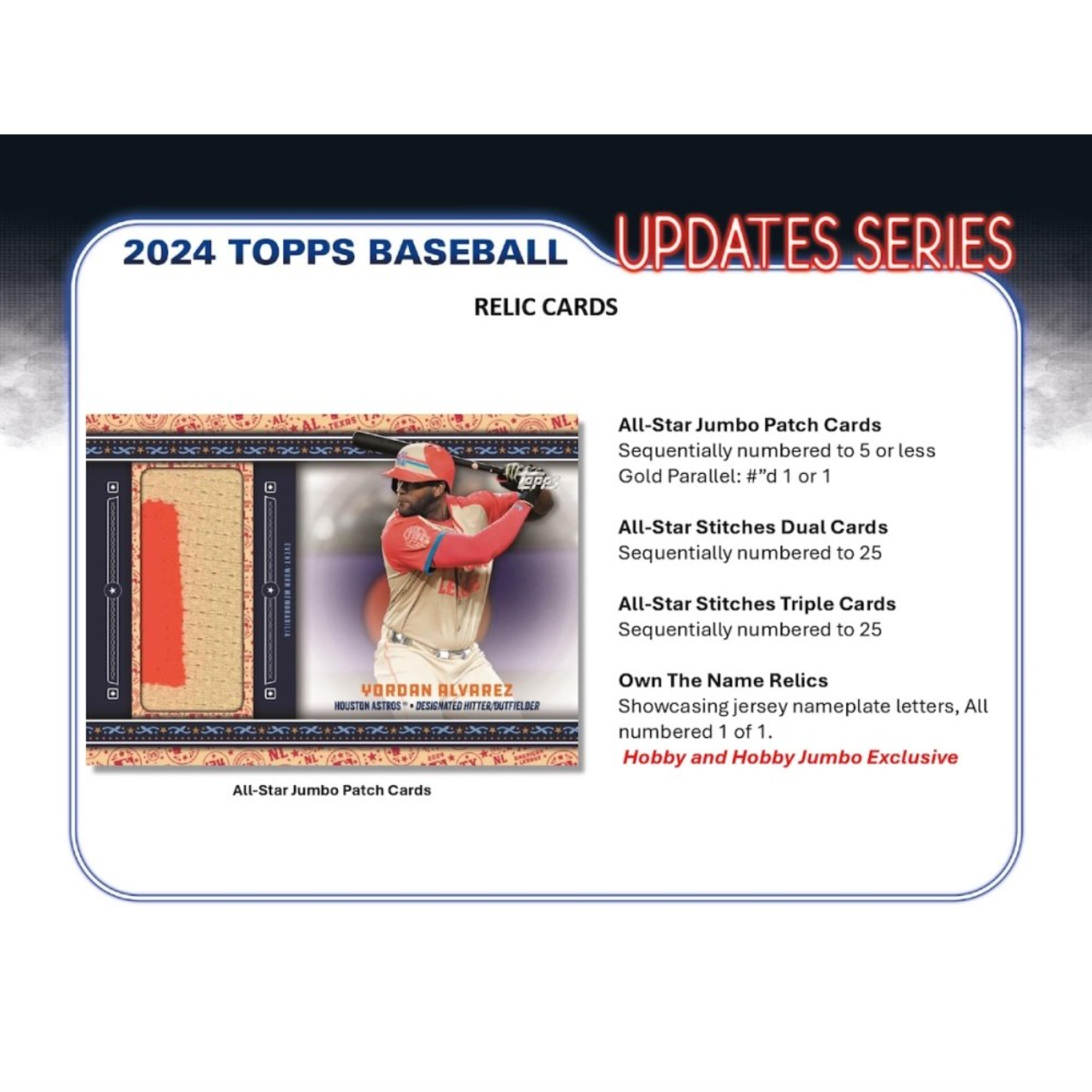 2024 Topps Update Series Baseball Blaster, 40 Box Case