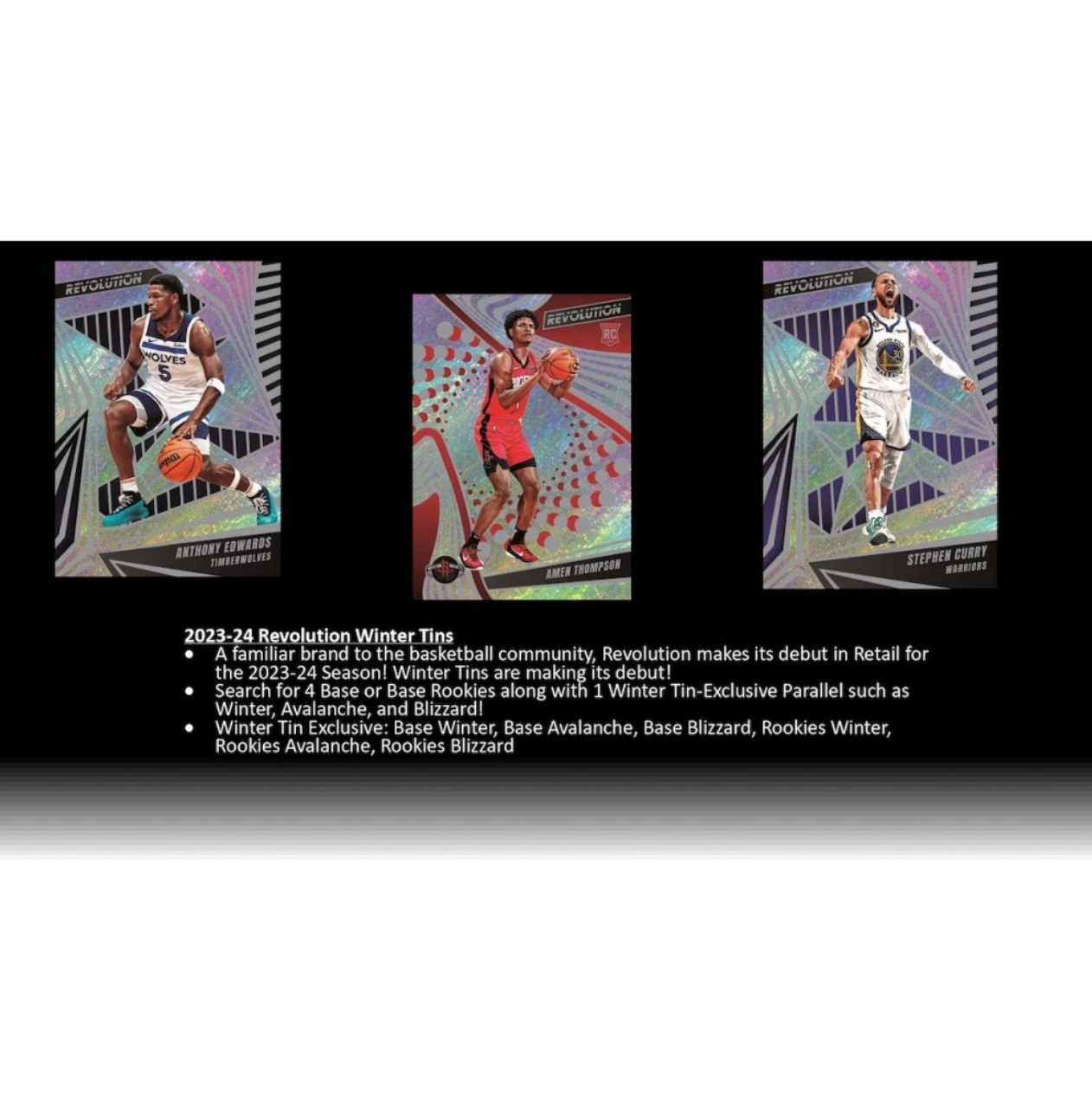 *LAST CASE* 2023-24 Panini Revolution Basketball Winter, 30 Tin Case