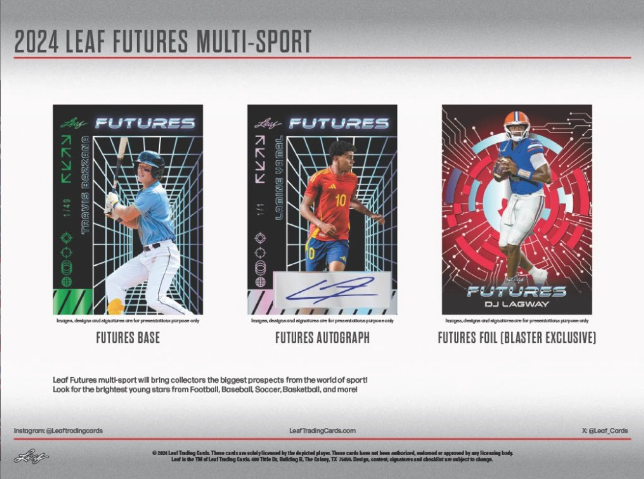 2024 Leaf Futures Multi-Sport Hobby, Box