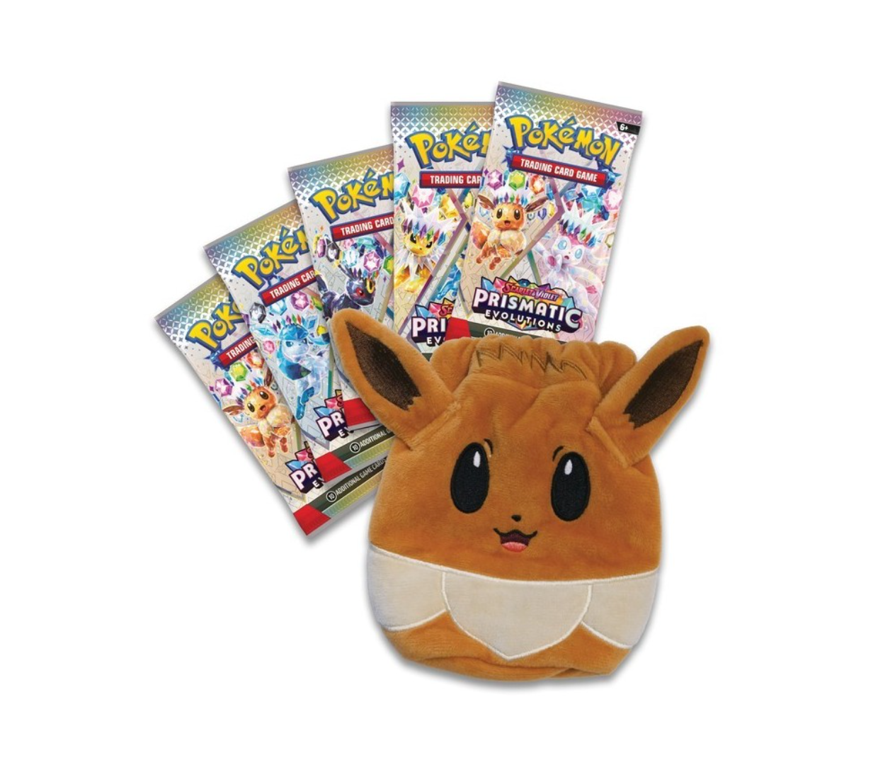 Pokemon Scarlet & Violet Prismatic Evolutions Special Collection Accessory Pouch, Box
