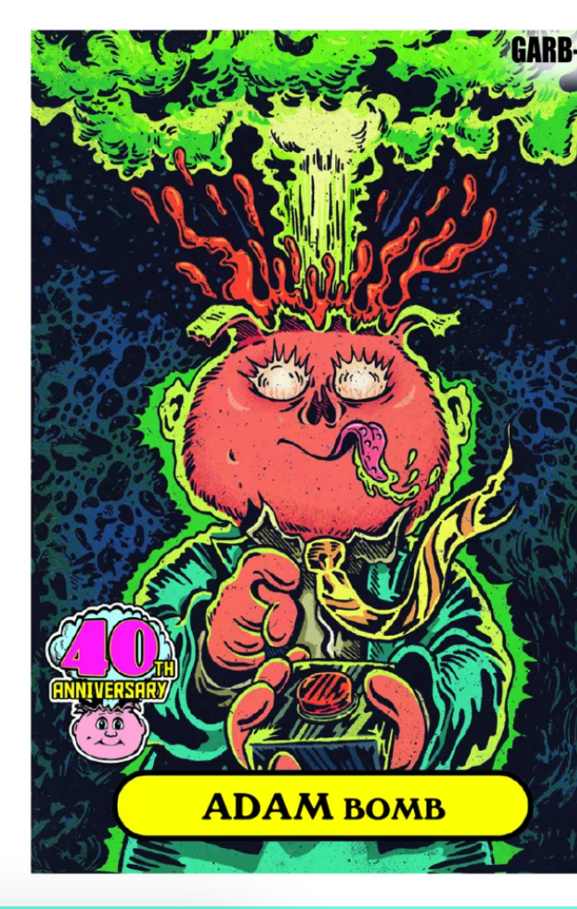 * Last Pack * 2025 Topps Garbage Pail Kids: Worst of GPK 40th Anniversary Hobby, Pack