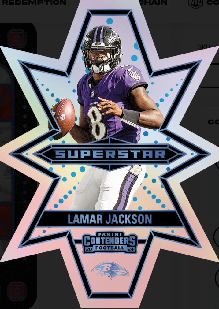 2024 Panini Contenders Football Retail, Box