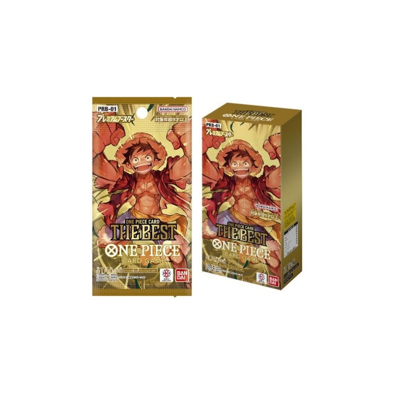 BANDAI ONE PIECE Card Game Premium Booster ONE PIECE CARD THE BEST PRB-01 BOX