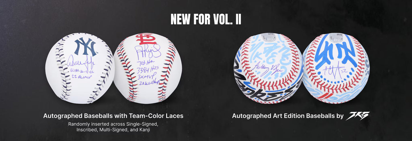 2025 Fanatics Under Wraps Baseballs Volume II, 12 Box Case