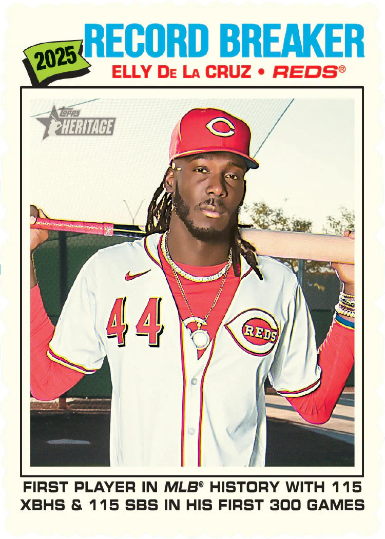2026 Topps Heritage Baseball Blaster, 40 Box Case