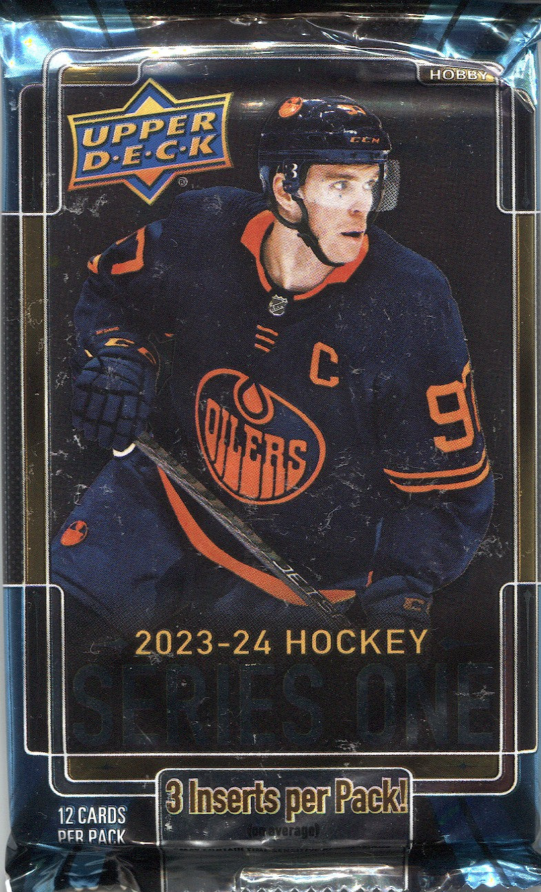 2023-24 Upper Deck Series 1 Hobby Hockey, Pack