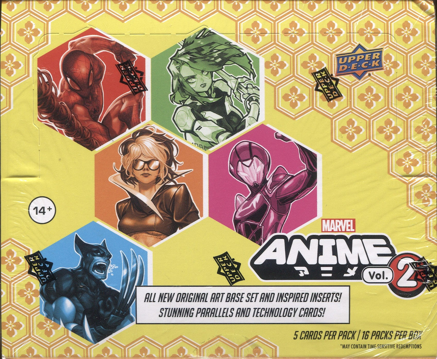 2023 Upper Deck Marvel Anime Volume 2 Hobby, Box