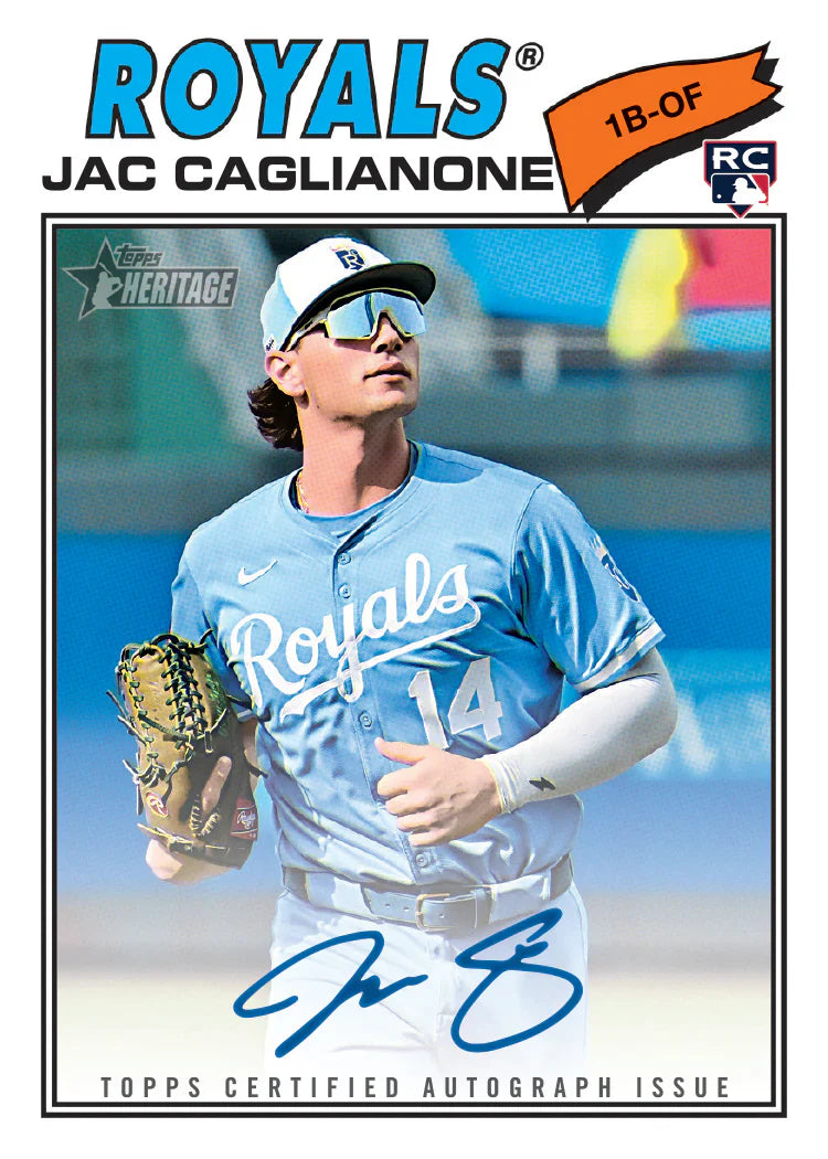 2026 Topps Heritage Baseball Blaster, 40 Box Case