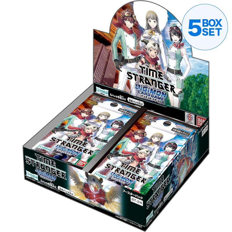BANDAI Digimon Card Game Time Stranger BT-24 Booster Pack Box TCG JAPAN OFFICIAL
