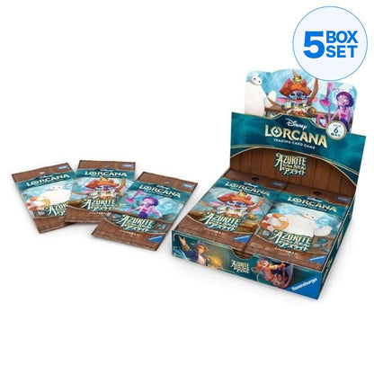 Disney Lorcana Azurite Sea Japanese Ver. Booster Pack Box TCG JAPAN OFFICIAL