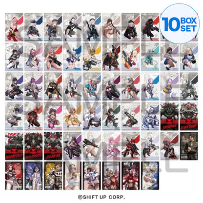 Goddess of Victory Nikke Gun Girl Metal Card Collection Vol.2 Pack Box TCG JAPAN