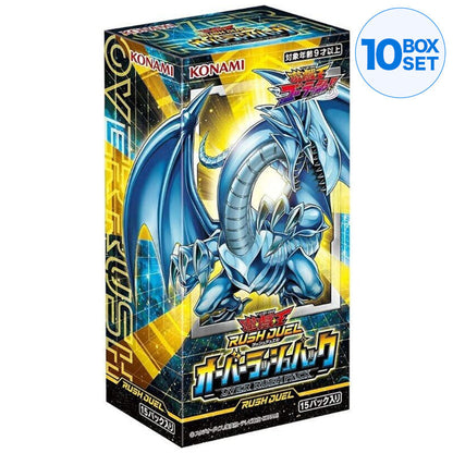 Konami Yu-Gi-Oh OCG Rash Duel Over Rush Pack Box TCG JAPAN OFFICIAL