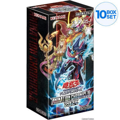 Konami Yu-Gi-Oh! OCG Animation Chronicle 2024 Booster Pack Box TCG JAPAN
