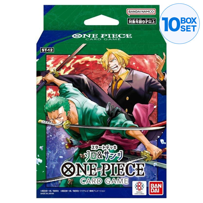 BANDAI ONE PIECE Card Game Start Deck Zoro & Sanji ST-12 TCG JAPAN OFFICIAL