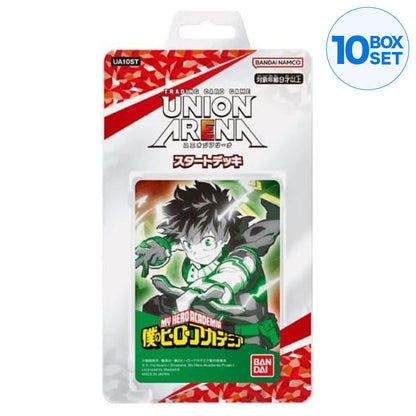 BANDAI UNION ARENA My Hero Academia Starter Deck Pack TCG JAPAN OFFICIAL
