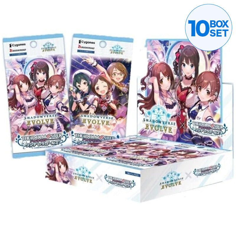 Shadowverse EVOLVE THE IDOLM@STER Cinderella Girls Pack Box TCG JAPAN OFFICIAL