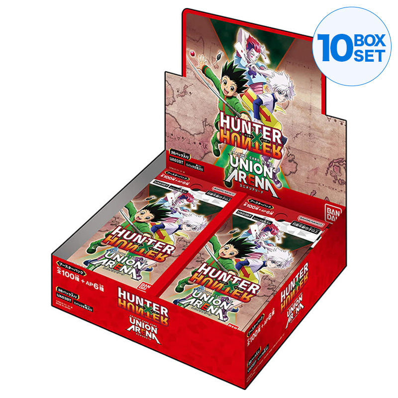 BANDAI Union Arena Booster Pack HUNTER×HUNTER BOX JAPAN OFFICIAL ZA-607