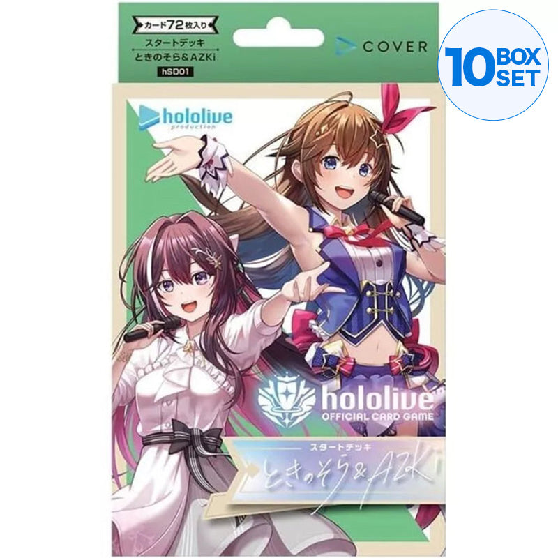 hololive Official Card Game Tokino Sora & AZKi Start Deck Vol.1 TCG JAPAN