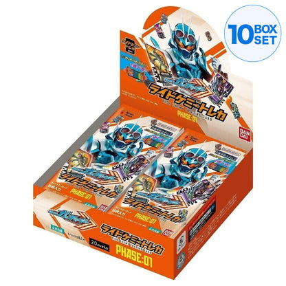 BANDAI Kamen Rider Gotchard Ride Chemy Trading Card PHASE 01 BOX TCG JAPAN