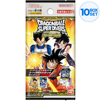 BANDAI Dragon Ball Super Divers First Pack Booster Pack Box TCG JAPAN OFFICIAL