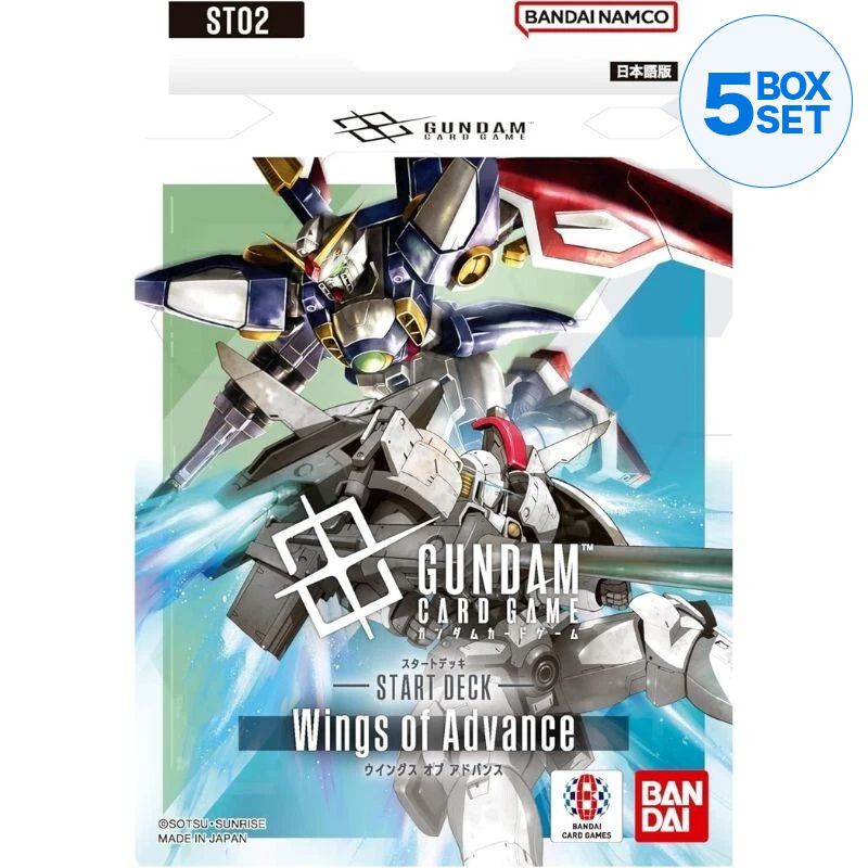 BANDAI Gundam Card Game Wings of Advance Starter Deck ST02 TCG JAPAN