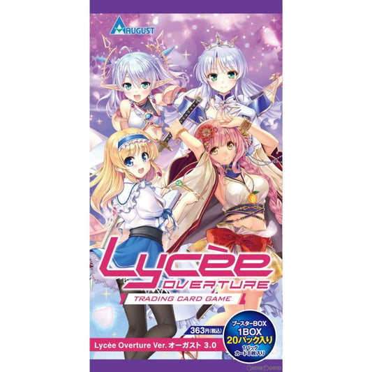 Movic Lycee Overture Ver. August 3.0 Booster Pack Box TCG JAPAN OFFICIAL