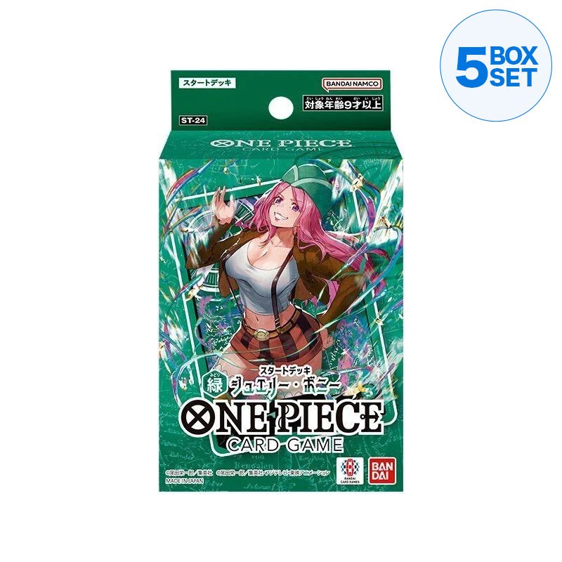 BANDAI One Piece Card Game Jewelry Bonney Starter Deck ST-24 TCG JAPAN OFFICIAL
