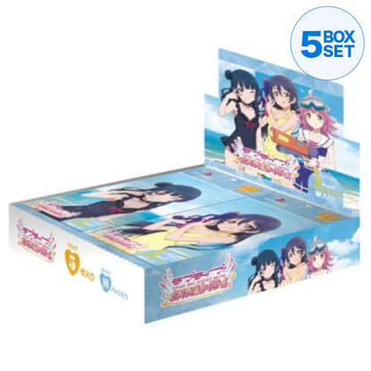 Love Live! Official Card Game Summer Begins. Booster Pack Box TCG JAPAN OFFICIAL