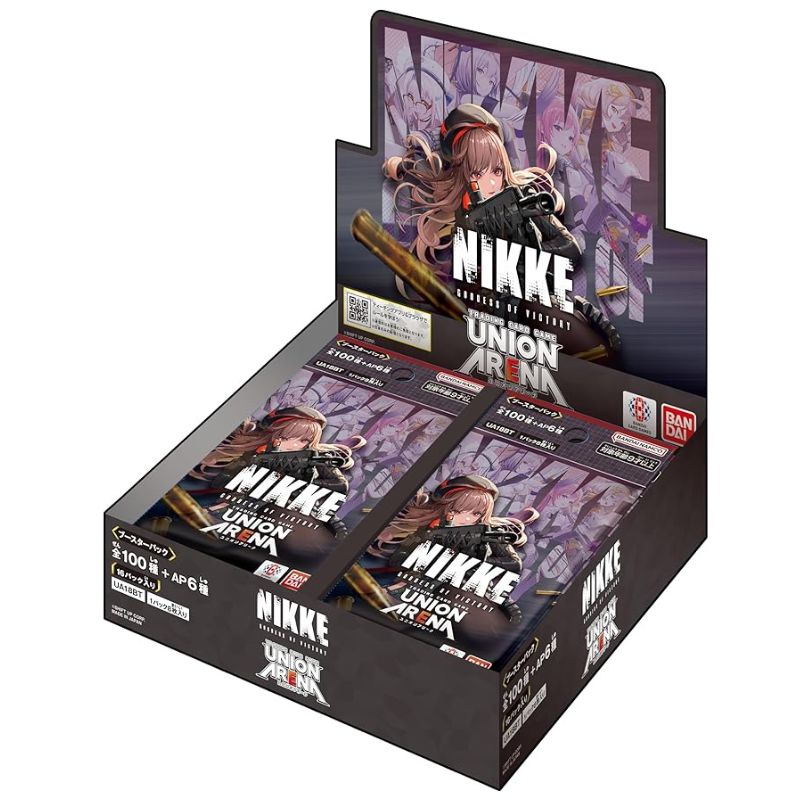 BANDAI Union Arena Goddess Of Victory Nikke UA18BT Booster Pack Box TCG JAPAN