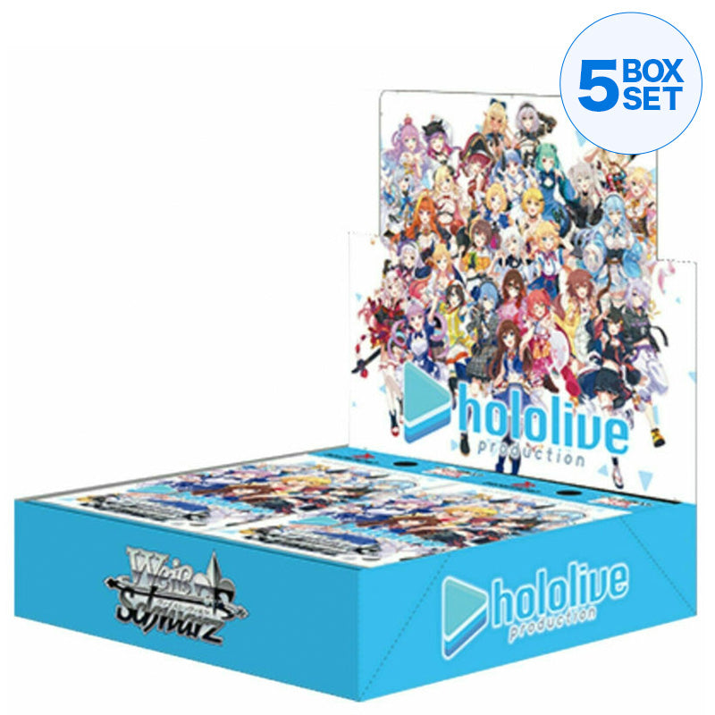 Weiss Schwarz Hololive Production Booster Box Pack 2021 Vtuber TCG Virtual Card