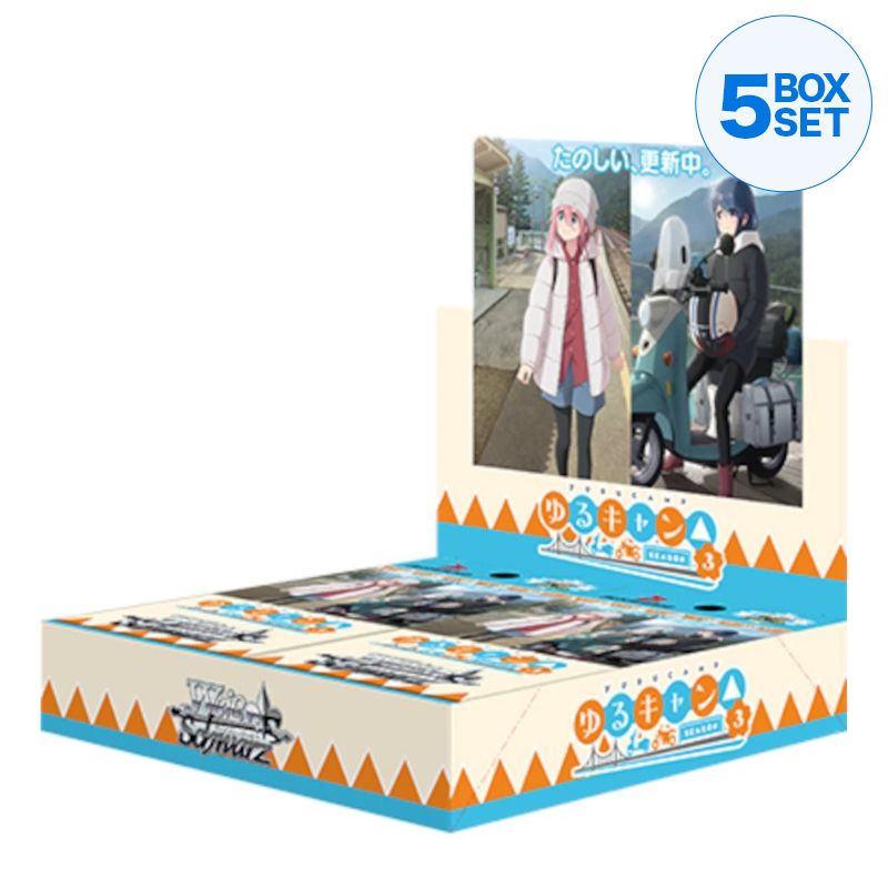 Weiss Schwarz Yuru Camp Season3 Booster Pack Box TCG JAPAN OFFICIAL
